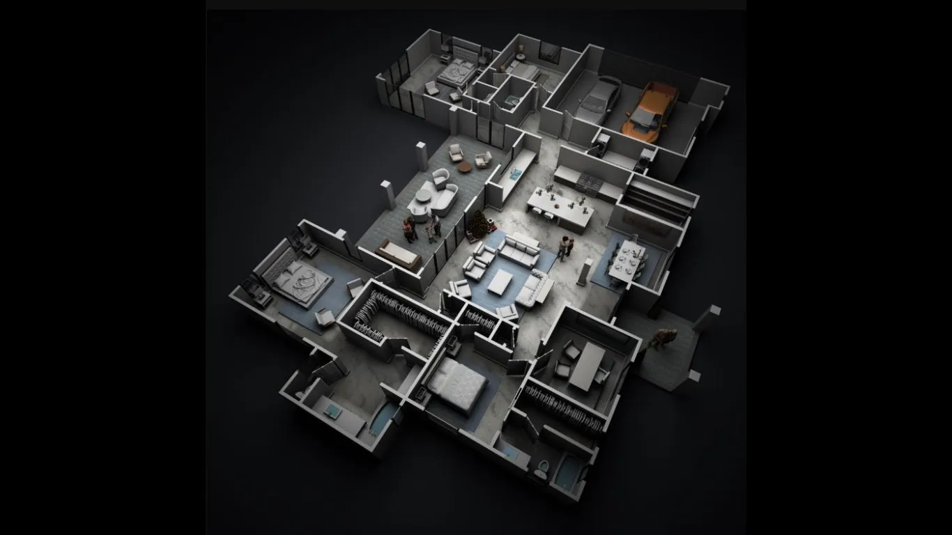 900 square feet house plans 3d 