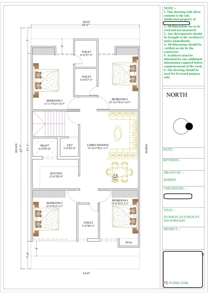 100 Sq Yards House Plans | Solutions for all House Plans