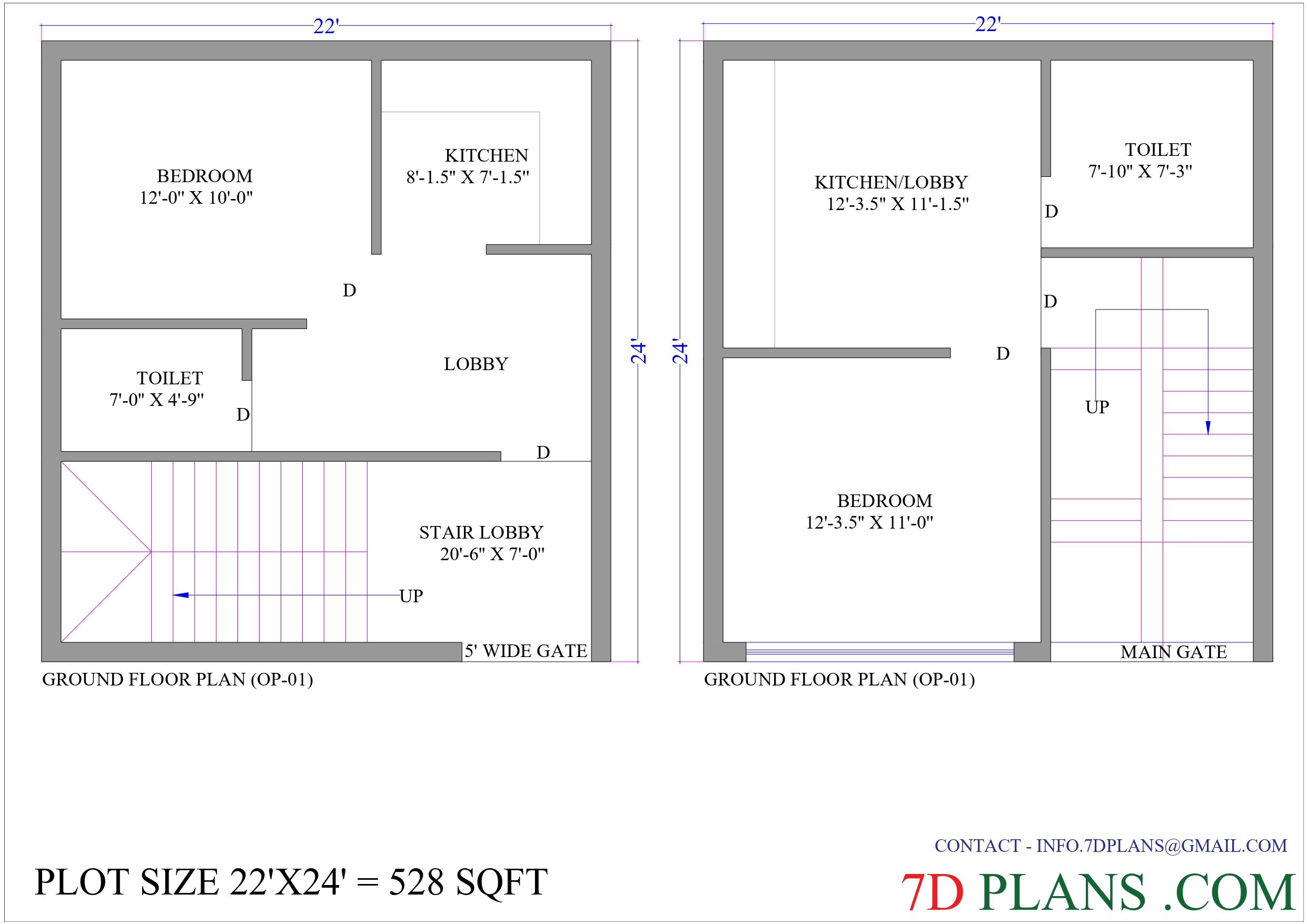 house-plan-for-20x47-feet-plot-size-104-square-yards-gaj-how-to